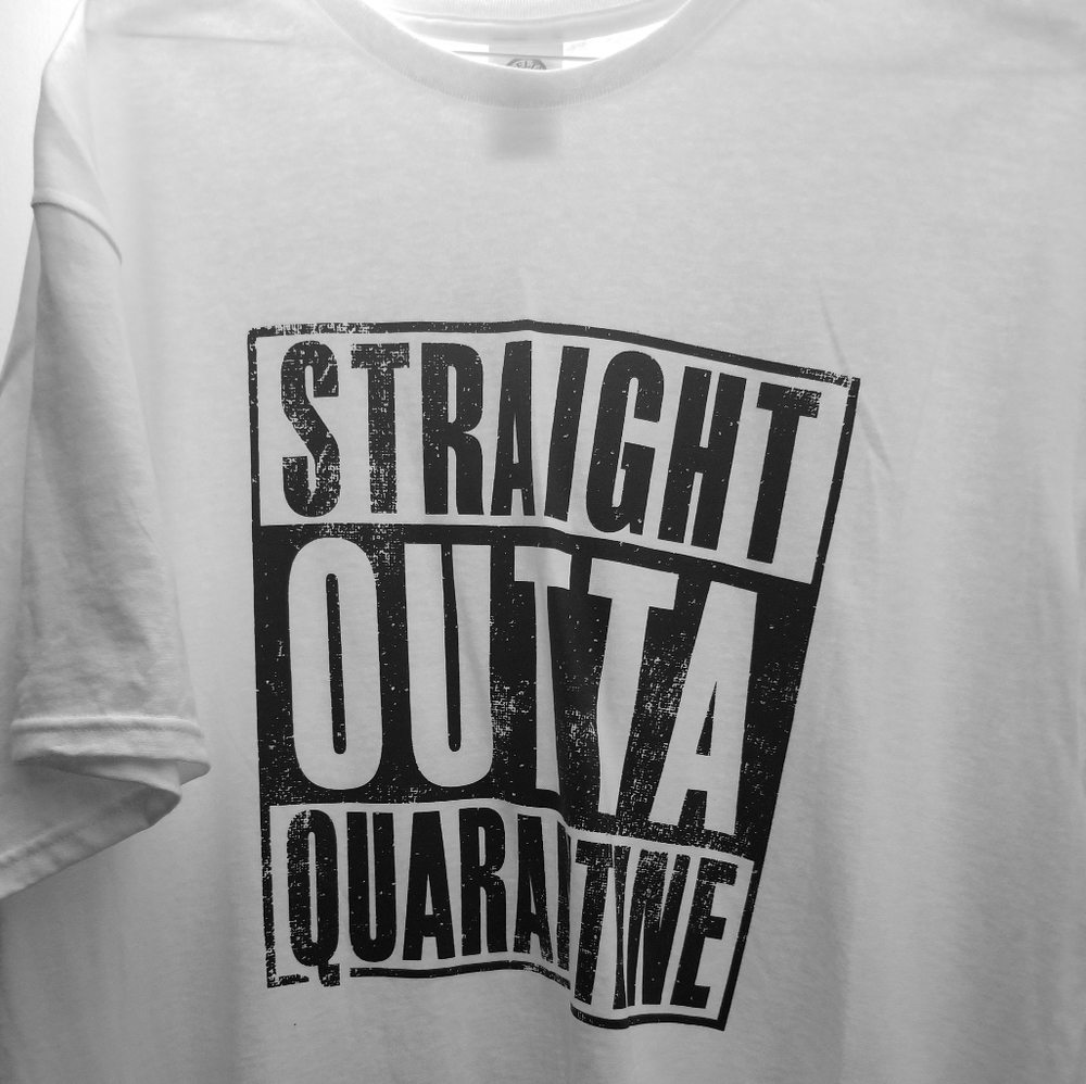 Mens 2X White T-shirt
